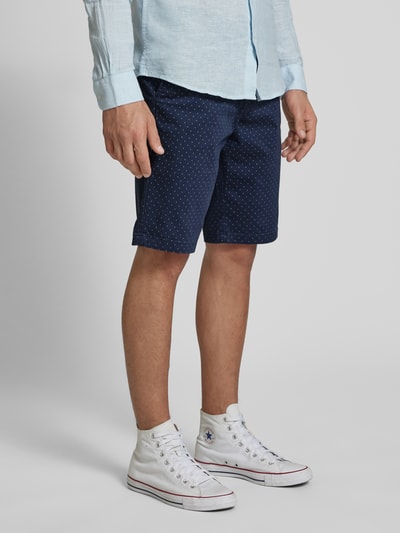 Jack & Jones Regular Fit Shorts mit Eingrifftaschen Modell 'BOWIE' Dunkelblau 4