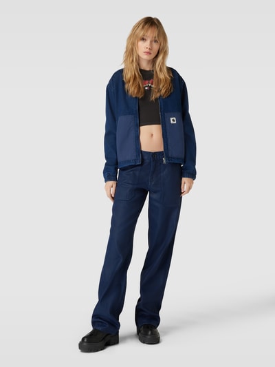 G-Star Raw Jeansy o luźnym kroju z ozdobnymi szwami model ‘Judee’ Niebieski 1