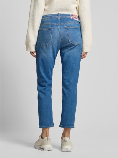 Goldgarn Relaxed fit jeans in verkort model, model 'C4' Blauw - 5