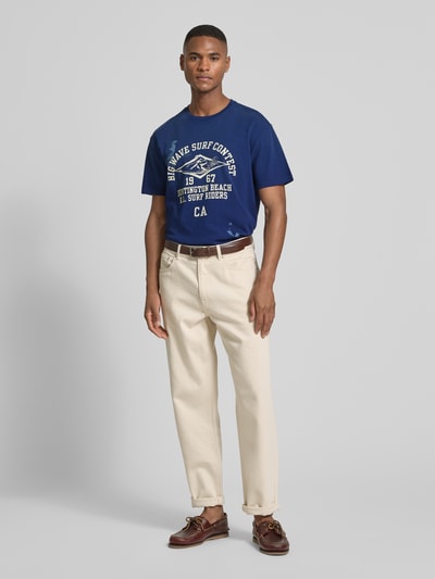 Polo Ralph Lauren Classic Fit T-Shirt mit Rundhalsausschnitt Marine 1
