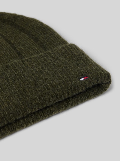 Tommy Hilfiger Beanie mit Woll- und Alpaka-Anteil Oliv 2