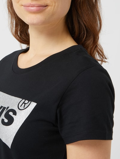 Levi's® T-shirt z logo Czarny 3