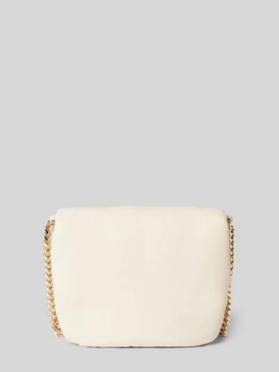 Tommy Hilfiger Crossbodytas van schapennappa met labeldetail Offwhite - 4