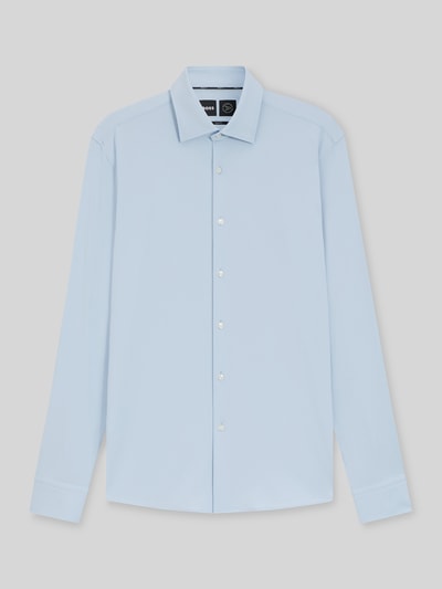 BOSS Slim fit zakelijk overhemd met structuurmotief Wit - 2