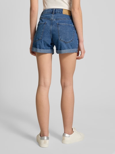 Vero Moda Relaxed fit korte jeans van katoenmix, model 'ZURI' Jeansblauw - 5