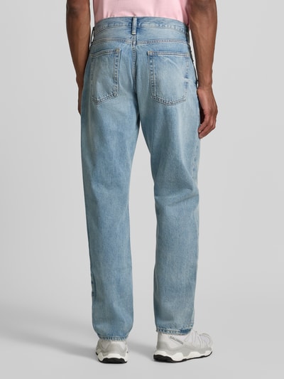 GAP Straight Fit Jeans im Used-Look Jeansblau 5