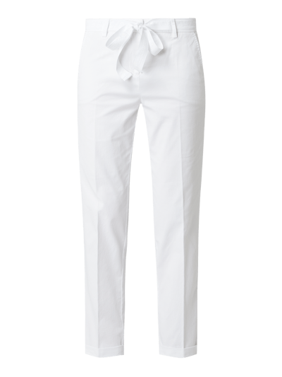 Cambio Chino met stretch, model 'Ginger' Wit - 2