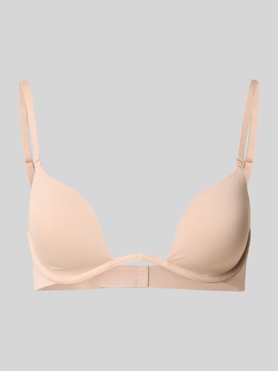 Calvin Klein Underwear Biustonosz z regulowanymi ramiączkami Model 'MONOWIRE' Beżowy 1