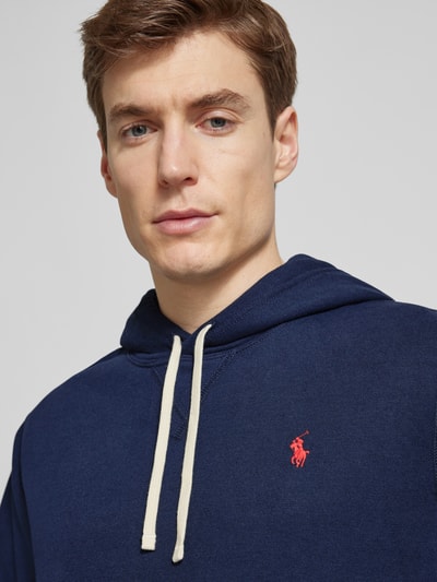 Polo Ralph Lauren Hoodie mit Logo-Stitching Marine 3