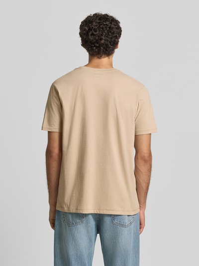 CINQUE T-shirt z okrągłym dekoltem model 'CIDANI' Gliniany 5