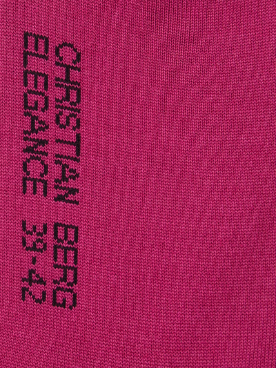 Christian Berg Men Socken aus Baumwollmischung im 2er-Pack  Fuchsia 3