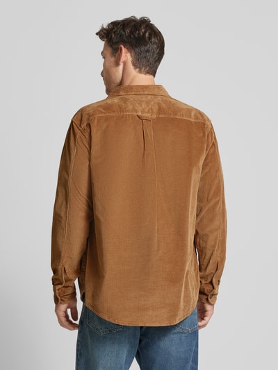 Tommy Hilfiger Regular fit overhemdjack met knoopsluiting, model 'CORDUROY' Camel - 5