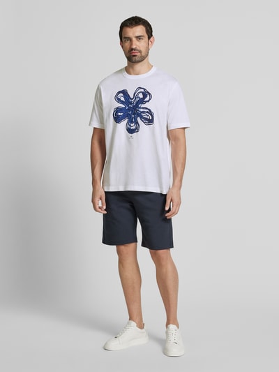 PAUL SMITH T-Shirt mit Motiv-Print Offwhite 1