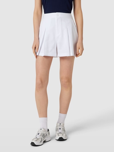 Polo Ralph Lauren Shorts mit Kellerfalten Weiss 4