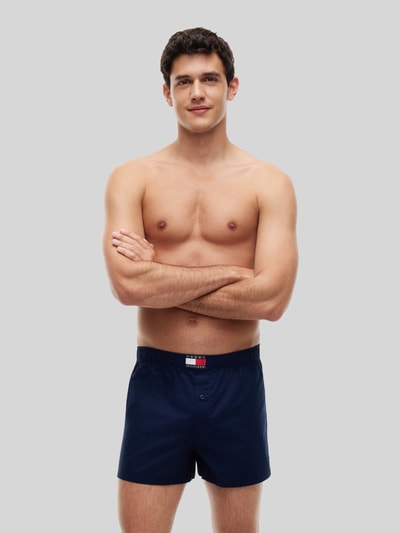 Tommy Hilfiger Bokserki z detal z logo w zestaw 3 szt. Granatowy 6