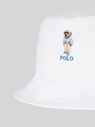 Polo Ralph Lauren Teens Hoed met labelstitching Wit - 2