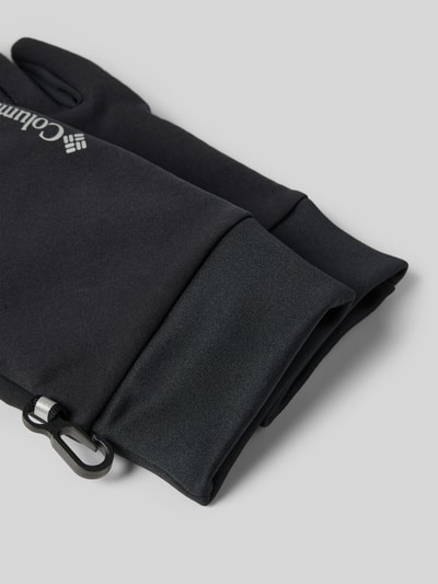 COLUMBIA Rękawiczki z nadrukiem z logo Czarny 2