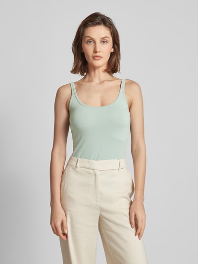 OPUS Tanktop in effen design, model 'DAILY' Mintgroen - 4