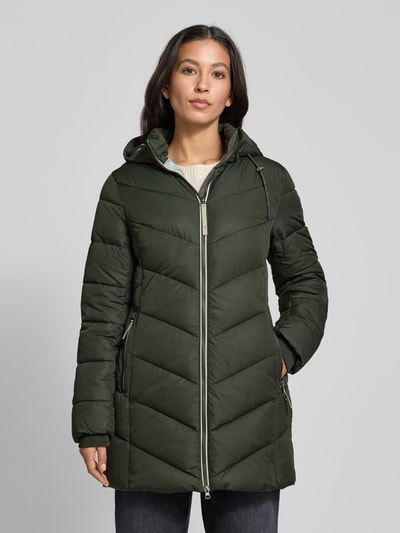 camel active Steppmantel mit Zweiwege-Reißverschluss Gruen 4