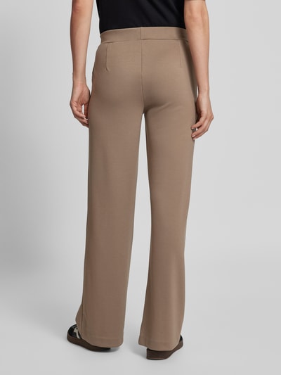 Smith and Soul Regular Fit Stoffhose mit fixierten Bügelfalten Taupe 5