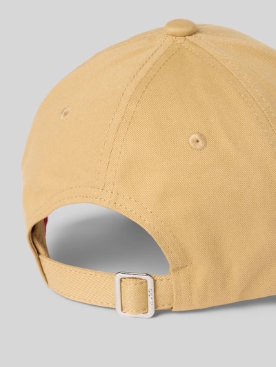 HUGO Basecap mit Label-Applikation Modell 'Ally' Sand 3