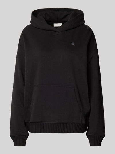 Calvin Klein Jeans Hoodie mit Label-Patch Black 2