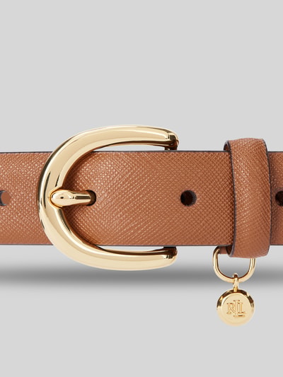 Lauren Ralph Lauren Riem met logodetail Cognac - 2