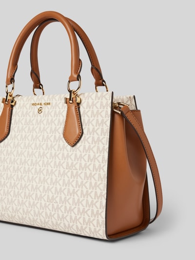 MICHAEL Michael Kors Tote Bag mit Label-Applikation Modell 'MARILYN' Ecru 3