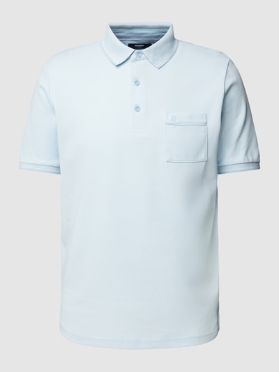 HECHTER PARIS Poloshirt met contraststrepen Lichtblauw - 2