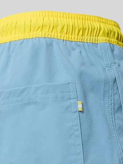 JACK & JONES Badeshorts mit Gesäßtasche Modell 'MAUI' Blau 2