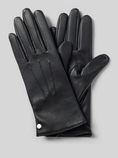 Roeckl Handschuhe aus echtem Leder Black 1