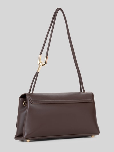 Valentino Bags schoudertas met labeldetail Donkerbruin - 2