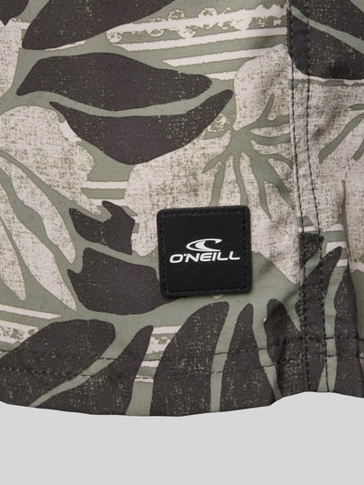 ONeill Badehose mit Label-Patch Modell 'CALI FLORAL' Oliv 2