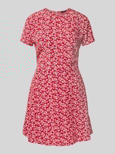 Tommy Jeans Tailliertes Freizeitkleid aus reiner Viskose Rot 2