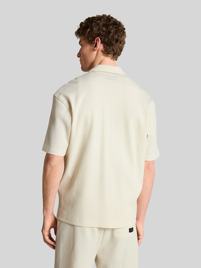 Tom Tailor Denim Regular Fit Freizeithemd aus Baumwoll-Mix Offwhite 5