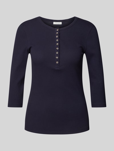 Christian Berg Woman Longsleeve mit 3/4-Ärmel Dunkelblau 1