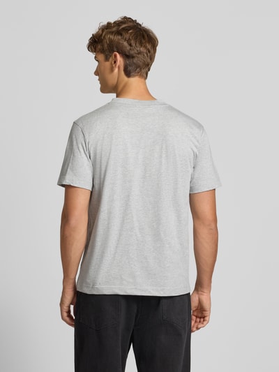 Ellesse T-shirt met labelstitching en ronde hals Lichtgrijs - 5