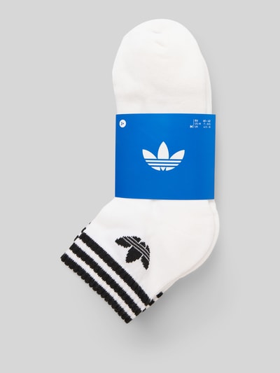 adidas Originals Socken mit Label-Print im 3er-Pack Weiss 3