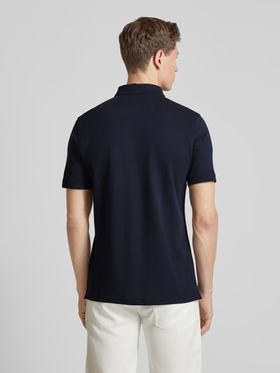 Brax Regular Fit Poloshirt mit Label-Print Modell 'Pete' Marine 5