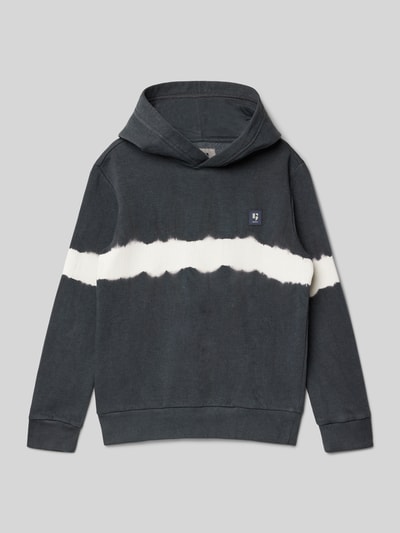 Garcia Hoodie met labelpatch Grafiet - 1