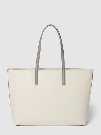 CK Calvin Klein Shopper met labeldetail, model 'MUST' Ecru - 5