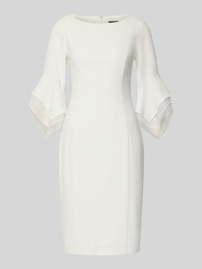 Adrianna Papell Cocktailjurk met ronde hals Wit - 2