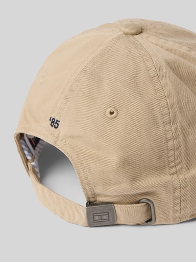 Tommy Hilfiger Basecap aus reiner Baumwolle Sand 3