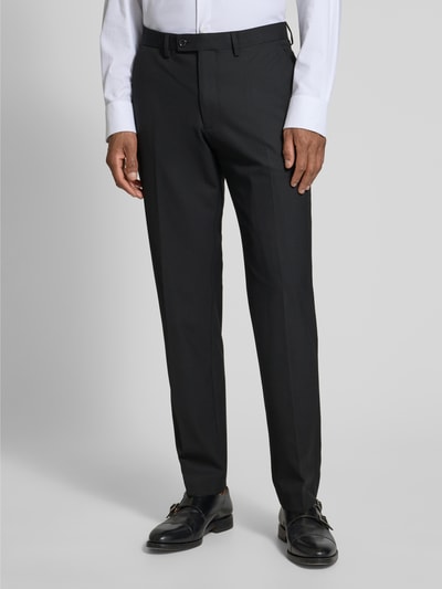 Christian Berg Men Pantalon met persplooien Zwart - 4