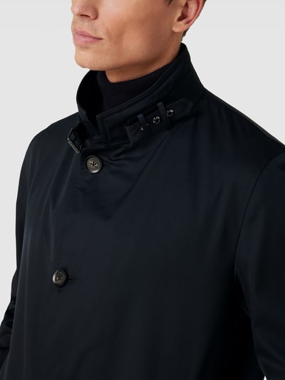 JOOP! COLLECTION Lange jas met opstaande kraag, model 'Felio' Donkerblauw - 3