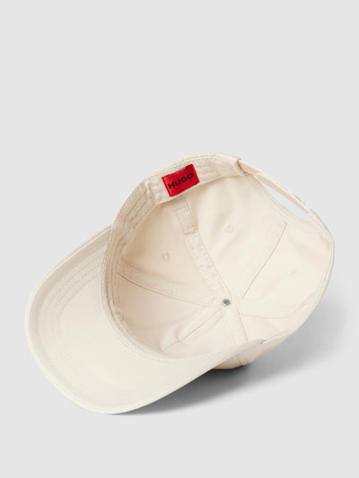 HUGO CLASSIFICATION Basecap mit Label-Stitching Beige 2