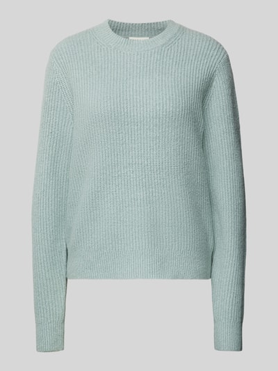 Calvin Klein Womenswear Strickpullover mit Rundhalsausschnitt Rauchblau 2