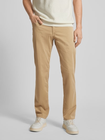 Brax Broek in 5-pocketmodel, model 'CADIZ' Beige - 4