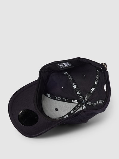 New Era Basecap mit Label-Stitching Marine 2