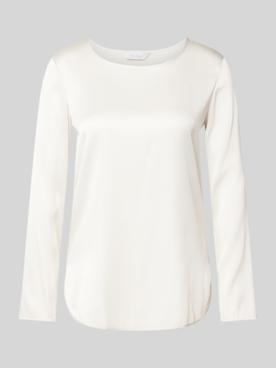 MaxMara Leisure Blusenshirt mit Rundhalsausschnitt Modell 'MOLDAVA' Beige 2